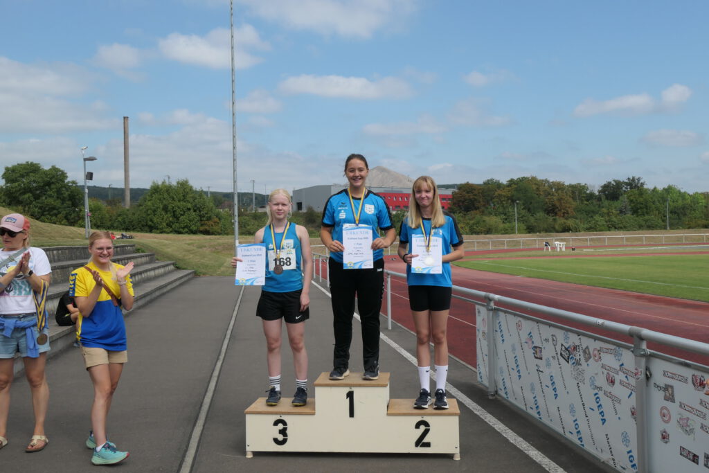 Leichtathletik-Ergebnisse des Wurf- und Laufteams vom Südharz Cup in Sangerhausen